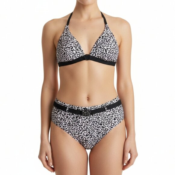 Victoria's Secret Swim Bikini Top and High Waist Bottom, L - Picture 2 of 16